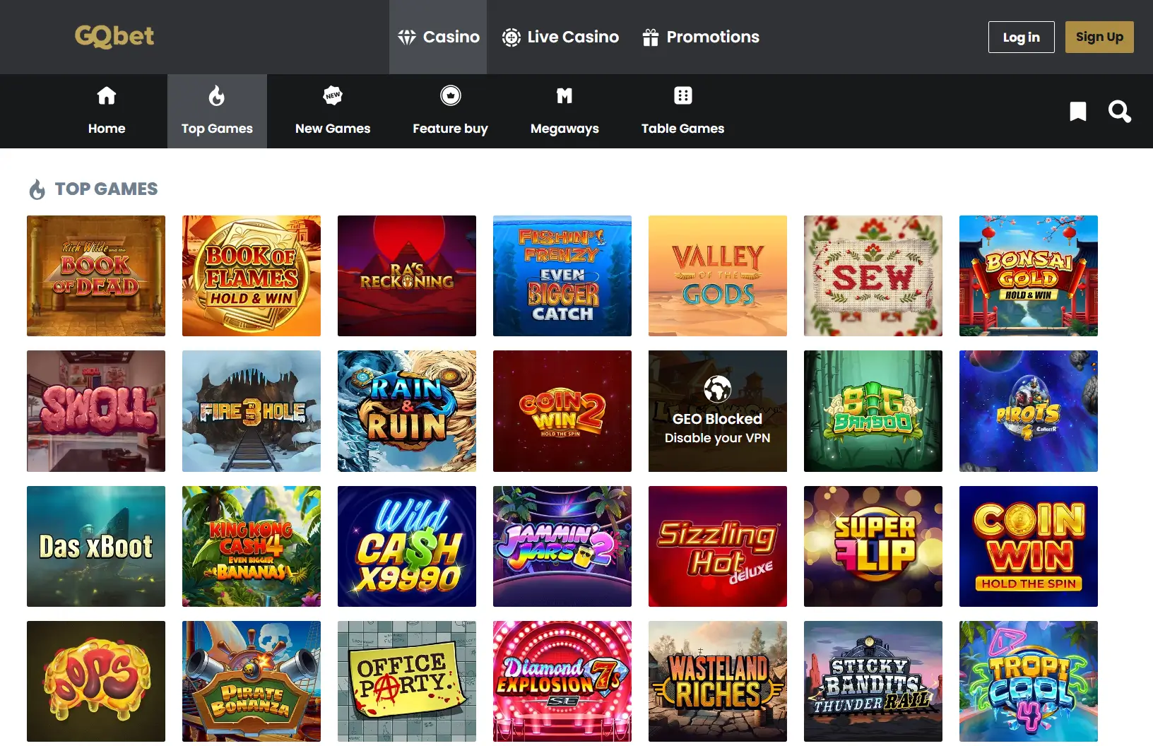 Ontdek de best beoordeelde online gokspellen die nu beschikbaar zijn op het GQBet casinoplatform